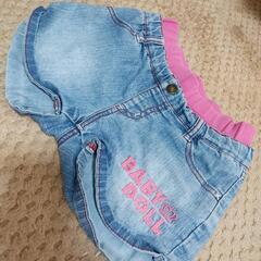 BABYDOLLデニムショートパンツ