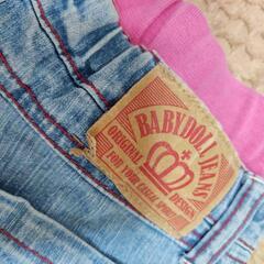 BABYDOLLデニムショートパンツの画像