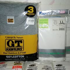 【未開封新品】男性肌着（Tシャツ＆ブリーフ）LLサイズセットの画像