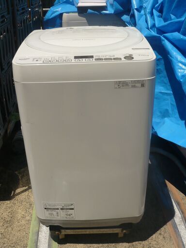 お取引者決定済み】SHARP 洗濯機 ES-KS70V-W 7kg 2020年製 *