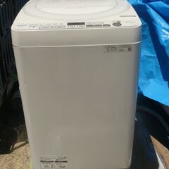 【お取引者決定済み】SHARP　洗濯機　ES-KS70V-W　7...