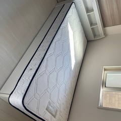 シングルベット（フレーム付き）の画像