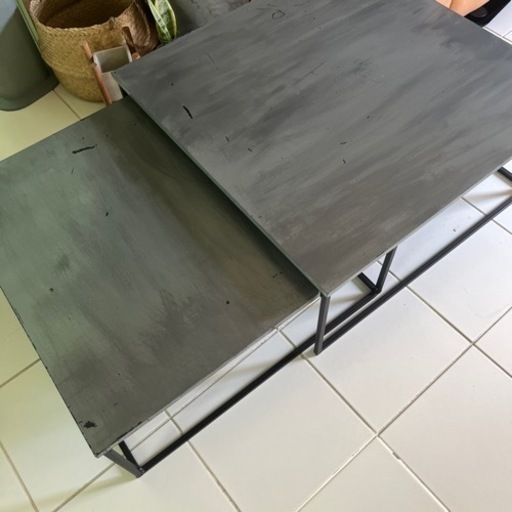 ローテーブル コンクリート調 急募