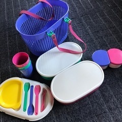 ピクニックセット　お弁当箱の画像