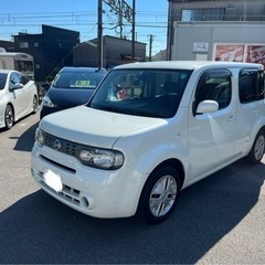 格安キューブ 15X Mセレクション！パール！車検満タンで即乗り可能！