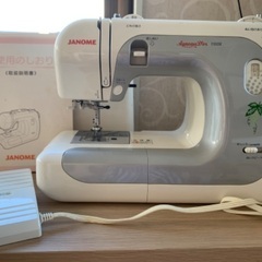 15年前頃購入したJANOMEミシン