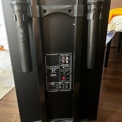 ワイヤレスマイクスピーカーセット　の画像