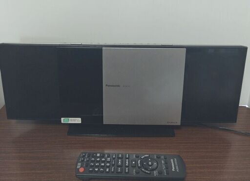 Panasonic コンパクトステレオシステム シルバー SC-HC35