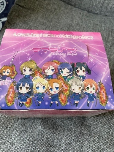 ラブライブ　μ's ラバーストラップコレクション　優勝旗ver 1BOX