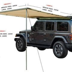CAR SIDE TARP◆カーサイドタープ　ルーフテント　オーニングの画像