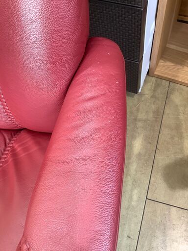 【トレファク花小金井店】Ekornes/ストレスレスチェア/レッド/使用感有/中古家具/武蔵野市/小平市/小金井市/国分寺市/杉並区/