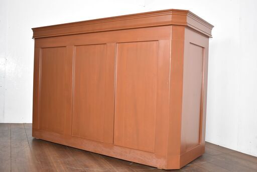 【ヤ取終了10/30】≪zy526≫美品 アンティーク調 ホーム バーカウンターテーブル/カウンターボード 北欧/イギリス ダイニング 40629-01