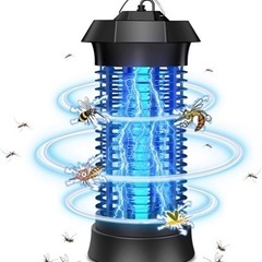 【新品未使用】【蚊虫一瞬撃退！】 電撃殺虫器 電気蚊取り器 蚊取...