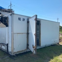 三菱　冷蔵冷凍車【箱のみ】