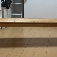 木製ベンチ