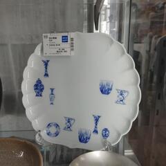 深川製磁　菊中割　ブルーチャイナ