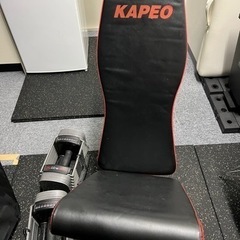 ベンチ台　可変式ダンベルの画像