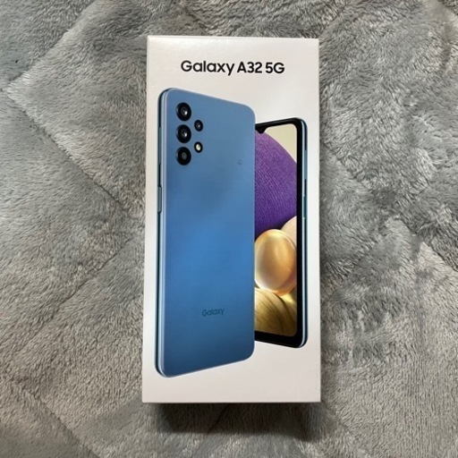 7/1 11時まで受付】au Galaxy A32 5G SIMロック解除済※買取に出す予定