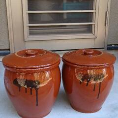 (お譲り決まりました)梅干しの壺の画像