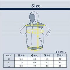 【空調服】アイリス社　クールウェアSPORTSセット 半袖 フード有の画像