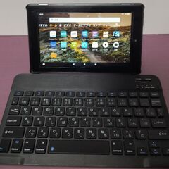 amazon fire7 タブレット 16GB Bluetoothキーボード&専用ケースセットの画像