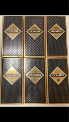 バーボン I.W.ハーパー12年 正規品 6本セット