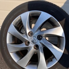 価格変更　タイヤ付き純正ホイール4本セット　トヨタbB QNC21 185/55 R15 82Vの画像
