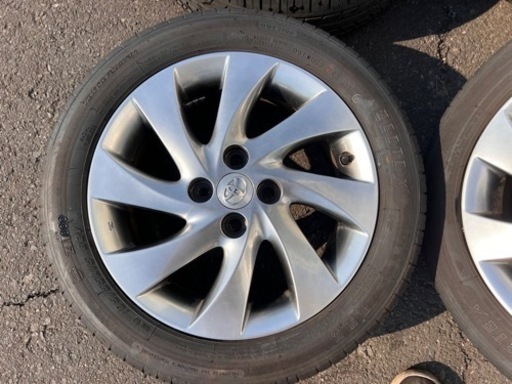価格変更　タイヤ付き純正ホイール4本セット　トヨタbB QNC21 185/55 R15 82V