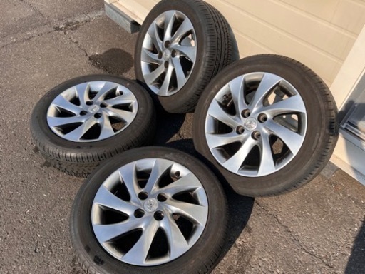 価格変更　タイヤ付き純正ホイール4本セット　トヨタbB QNC21 185/55 R15 82V