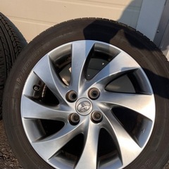 価格変更　タイヤ付き純正ホイール4本セット　トヨタbB QNC21 185/55 R15 82Vの画像