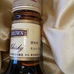 古酒 未開封 キリンシーグラム ロバートブラウン ROBERT BROWN ウイスキー 特級 500ｍｌ ラベル剥がれありの画像