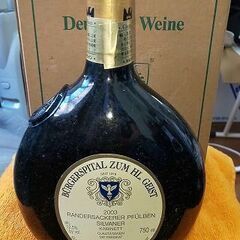 古酒 未開封 高級ドイツワイン ランダースアッケラー・プフリュベン 2003年 750㎖の画像