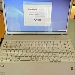 中古　SONY ノートパソコン　Windows7