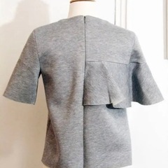 MARNI ネオプレン ラッフル ブラウス ボンディング マルニの画像