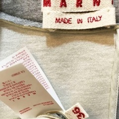 MARNI ネオプレン ラッフル ブラウス ボンディング マルニの画像