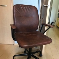 美品　レザー椅子　チェアの画像