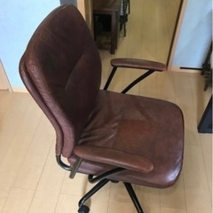 美品　レザー椅子　チェアの画像