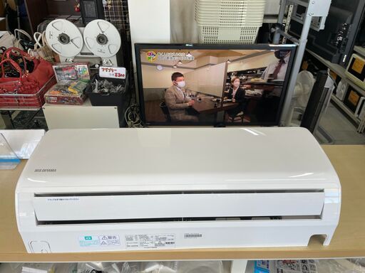 アイリスオーヤマ　6畳用エアコン　2021年製　標準取付工事込み　リサイクルショップ宮崎屋住吉店　22.7.1　ｙ