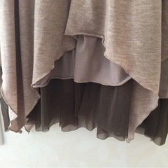 膝丈ワンピース　Ｌサイズの画像