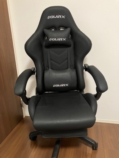 Dowinxオフィスチェア　ゲーミングチェア　ブラック