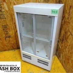 (716-0) SANYO サンヨー 冷蔵ショーケース SMR-M66NA ファンモーター新品交換済み W600D450H1080 １００V 業務用 中古 厨房