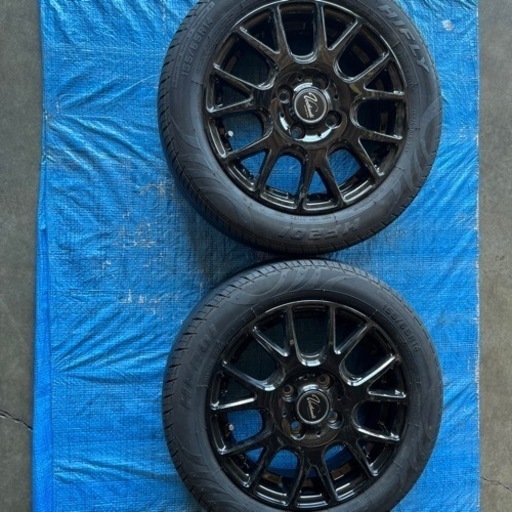 Verthandi ホイール　夏タイヤ付き4本155/65r14取引中