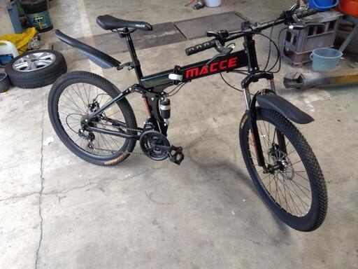 折りたたみ24インチ自転車！