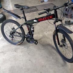 折りたたみ24インチ自転車！
