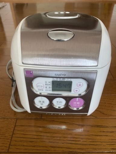 一人暮らしに最適 2点セット 炊飯器 電子ケトル