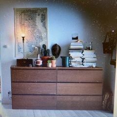 IKEA チェスト マルム MALM 幅160cm 引き出し×6 イケア ワイド ローチェストの画像
