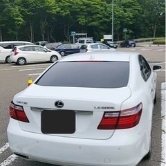 【LEXUS LS600h】レクサスLS600h前期 ホワイトパールカラーの画像