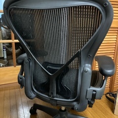 【現金手渡し】ハーマンミラー　アーロンチェア　2012年製　Bサイズ　フル装備　ポスチャーフィット　メッシュ　変動肘の画像