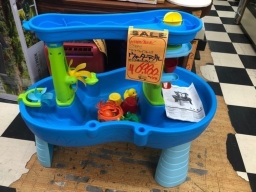 売り切れました！未使用展示品 ★ 新商品入荷展示品 Step2 レインシャワー スプラッシュ ポンド ウォーターテーブル コストコ 限