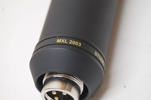 ジャンク扱い MXL コンデンサーマイク MXL2003 本体のみ ブラック 録音 配信 マイクロフォン 札幌市 清田区 平岡